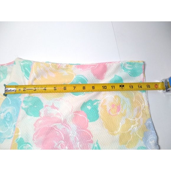 Vtg Dream Away White Floral Nightgown Sz Large 16/18 Made in USA - Picture 4 of 7